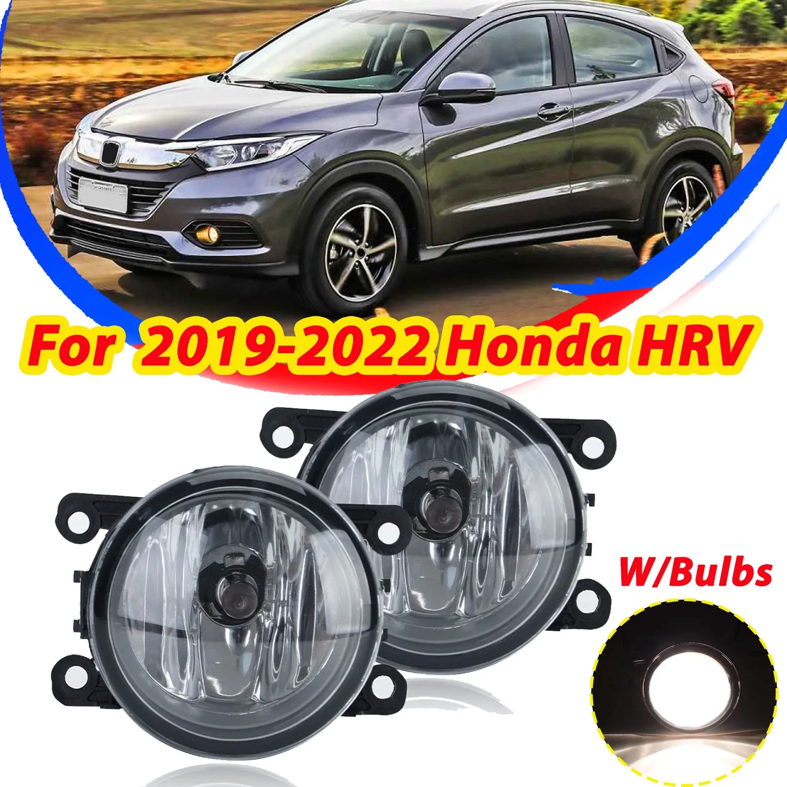 For Honda HRV HR-V 2019-2020 2021 2022 PAIR Front Bumper Fog Light Driving Lamp
For Honda HRV HR-V 2019-2020 2021 2022 PAIR Front Bumper Fog Light Driving Lamp