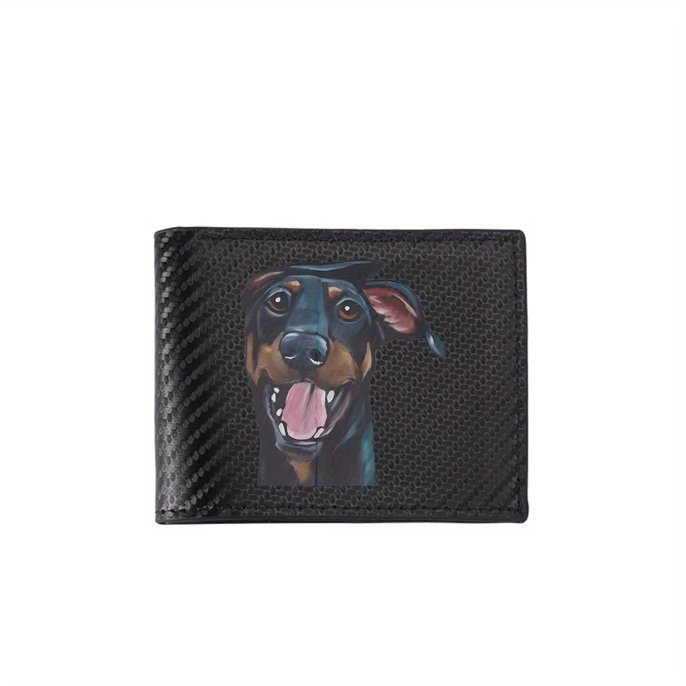Smiling dog face with pink tongue Men's Wallets Simple Business Modern Stylish Printing Design Gifts For Father Boyfriend Christ
Smiling dog face with pink tongue Men's Wallets Simple Business Modern Stylish Printing Design Gifts For Father Boyfriend Christ