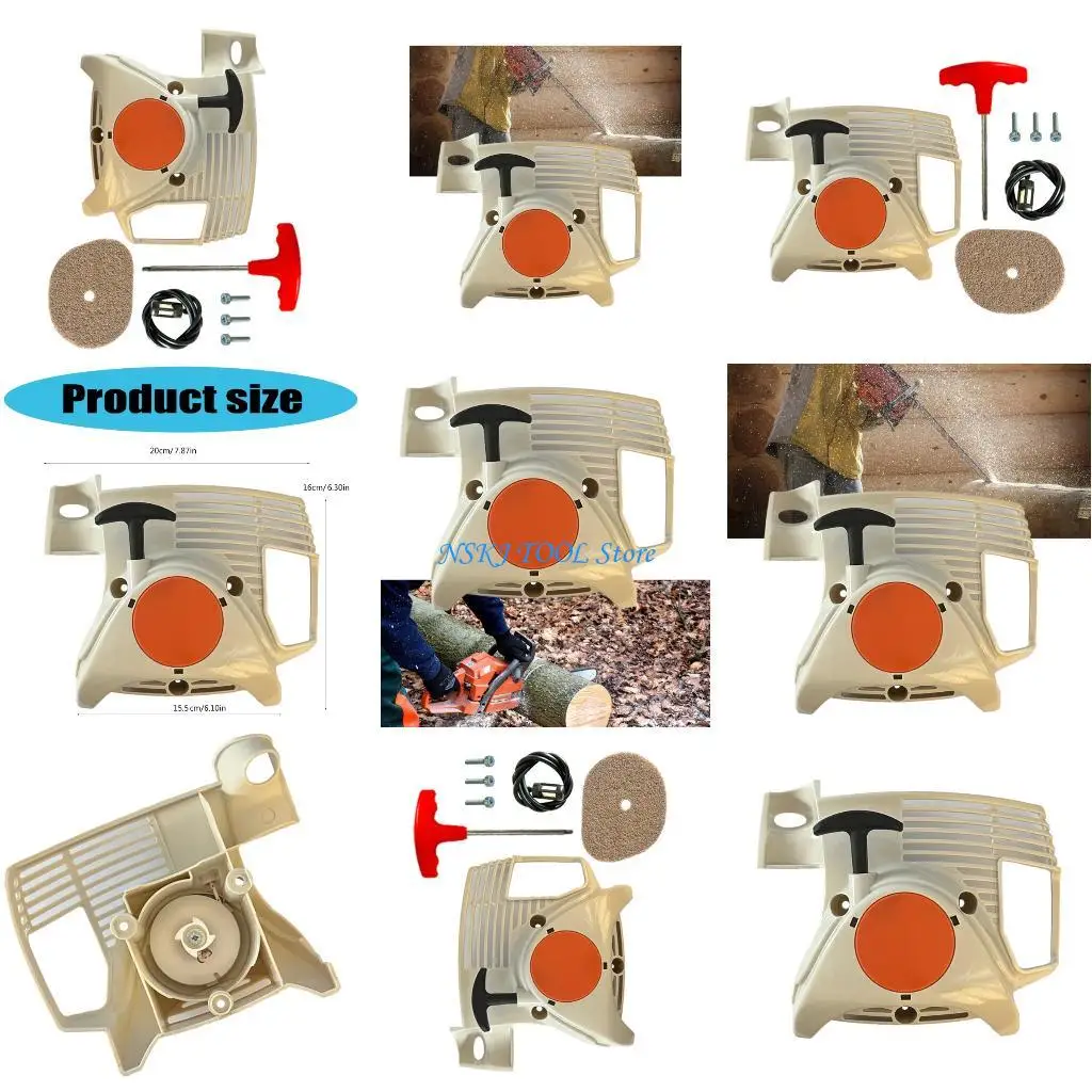 L8RC Durable Chainsaw Starter For FS70R Extended Operation Shockproof ABS Nylon Build
L8RC Durable Chainsaw Starter For FS70R Extended Operation Shockproof ABS Nylon Build