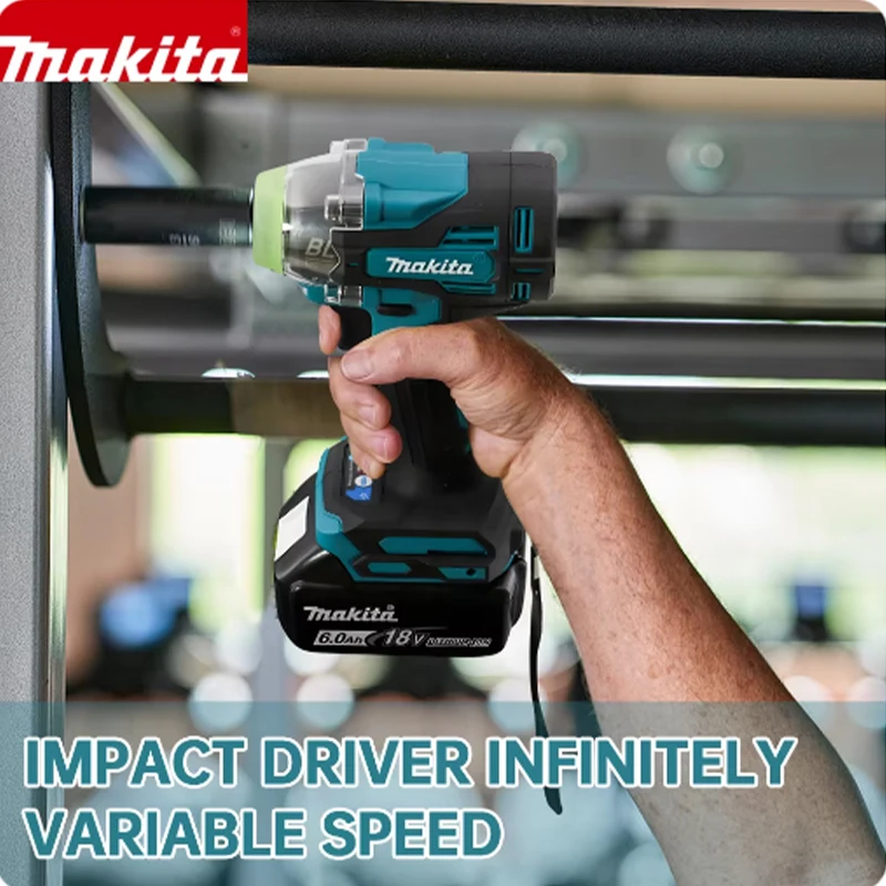 Makita TW004G 630N.m Brushless Screwdriver Machine Cordless Electric Screwdriver Rechargable Drill Driver For Makita 18V Battery
Makita TW004G 630N.m Brushless Screwdriver Machine Cordless Electric Screwdriver Rechargable Drill Driver For Makita 18V Battery