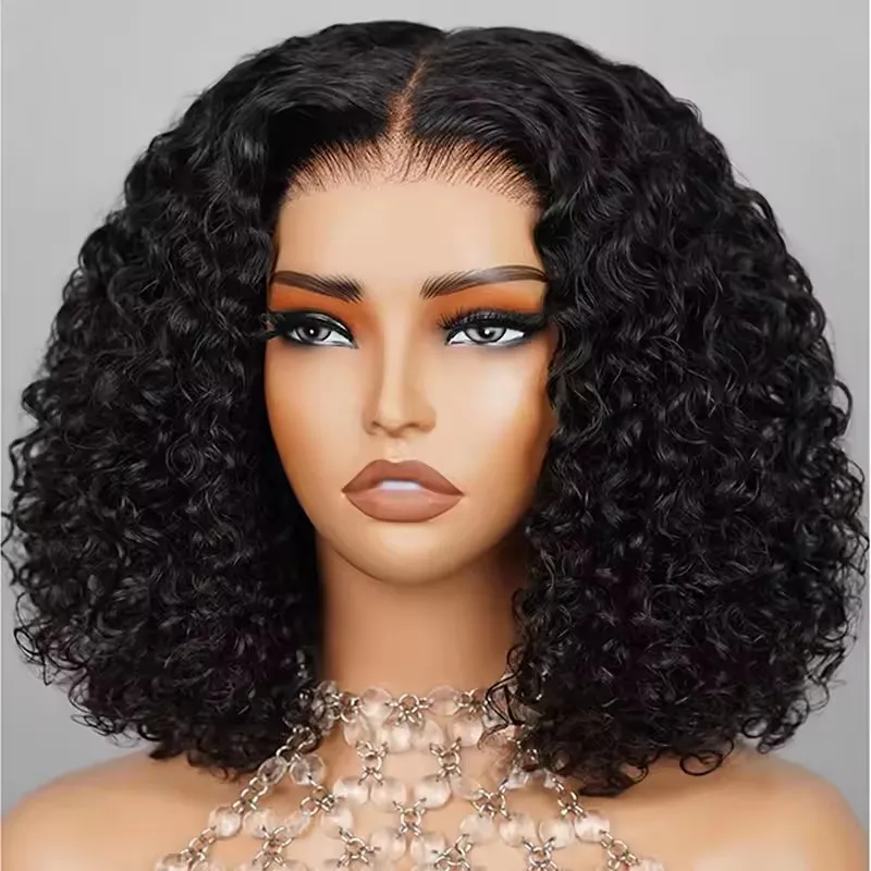 Pre Cut No Glue Water Wave 4x4 Bob Wigs Curly 6x4 Glueless Wig Human Hair Ready To Go Lace Frontal Wigs For Women Pre Plucked
Pre Cut No Glue Water Wave 4x4 Bob Wigs Curly 6x4 Glueless Wig Human Hair Ready To Go Lace Frontal Wigs For Women Pre Plucked
