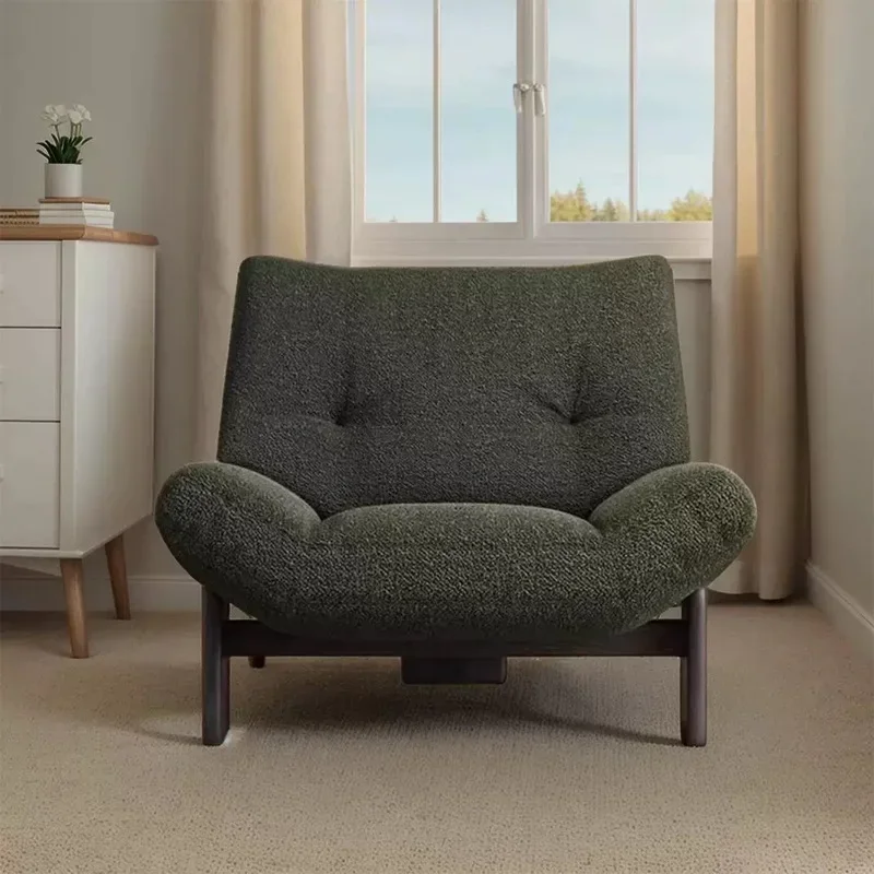Single sofa chair designer high-end ash wood balcony creative retro lazy leisure chair
Single sofa chair designer high-end ash wood balcony creative retro lazy leisure chair