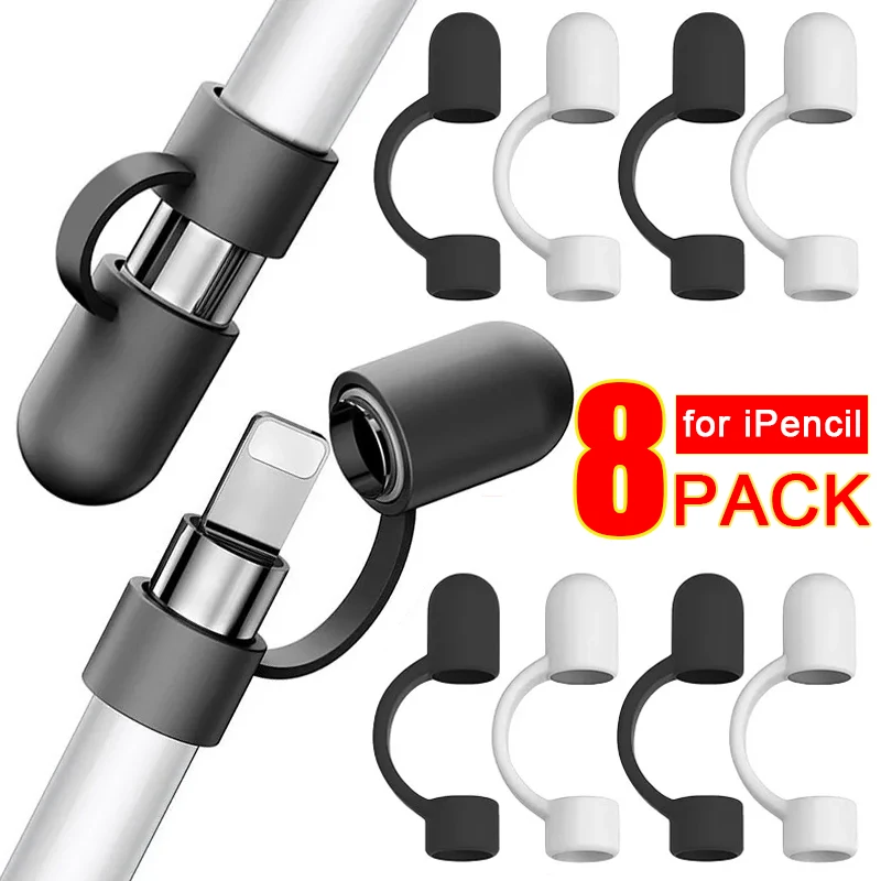 8/1 шт. сменный силиконовый колпачок для ручки для Apple Pencil, сменные защитные рукава против потери для Apple Pencil, чехлы для сенсорных ручек
8/1 шт. сменный силиконовый колпачок для ручки для Apple Pencil, сменные защитные рукава против потери для Apple Pencil, чехлы для сенсорных ручек