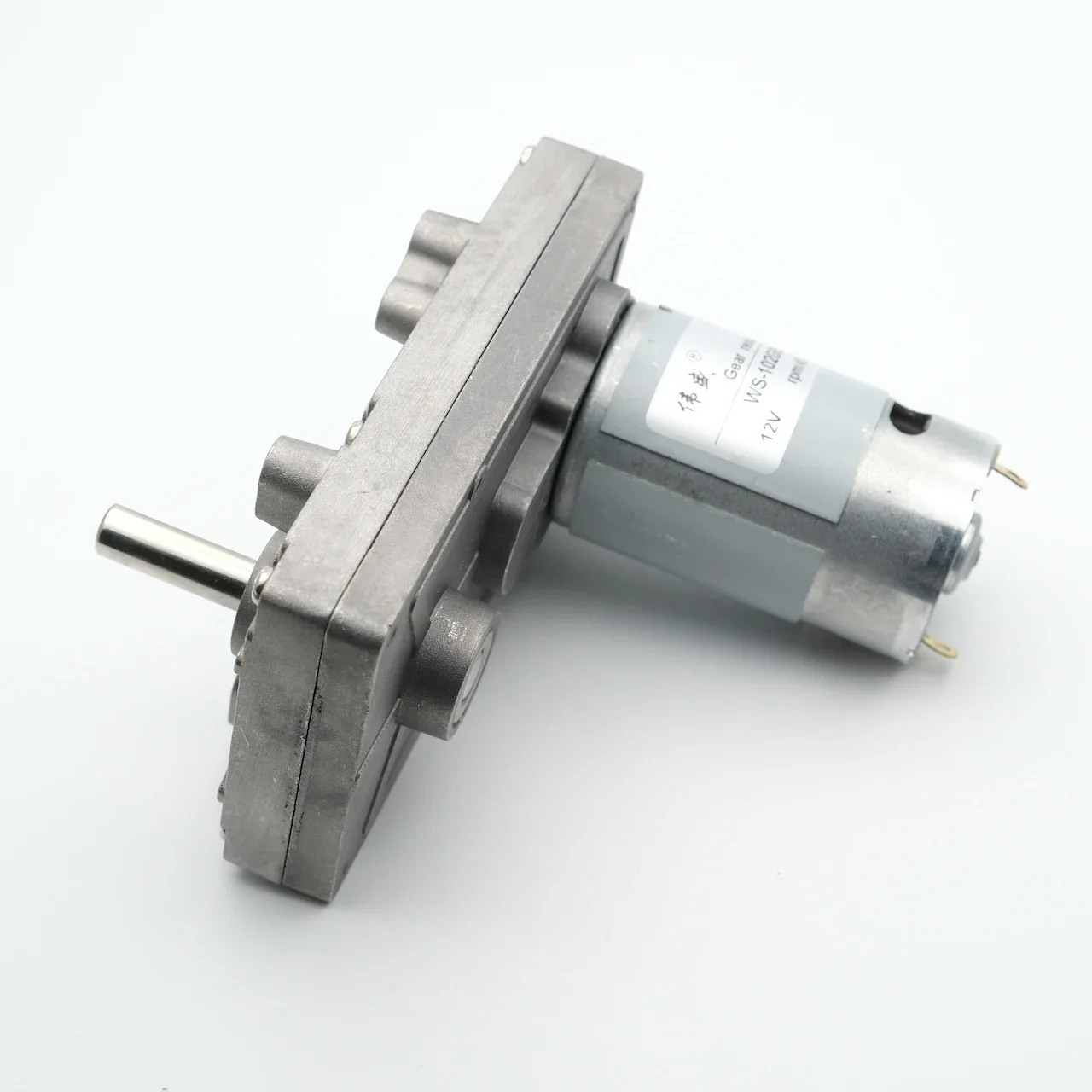 555 DC Gear Reduction Motor 12V 24V For Game Console Vending Machine Right Angle Metal Gear High-Precision Reducer 5-160RPM
555 DC Gear Reduction Motor 12V 24V For Game Console Vending Machine Right Angle Metal Gear High-Precision Reducer 5-160RPM