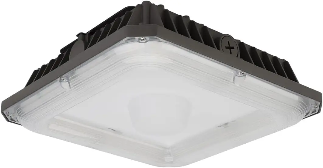 100W LED Canopy Light, Square Gas Station Fixture with Selectable Wattage & CCT, Dimmable IP65 Waterproof, UL Certified
100W LED Canopy Light, Square Gas Station Fixture with Selectable Wattage & CCT, Dimmable IP65 Waterproof, UL Certified