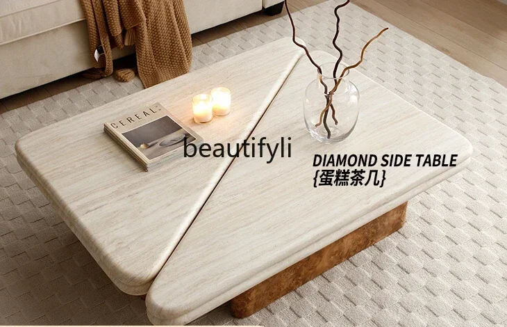 TTT Milk tea style cake coffee table combination living room home bedroom designer wabi-sabi wind creative new product combinati
TTT Milk tea style cake coffee table combination living room home bedroom designer wabi-sabi wind creative new product combinati