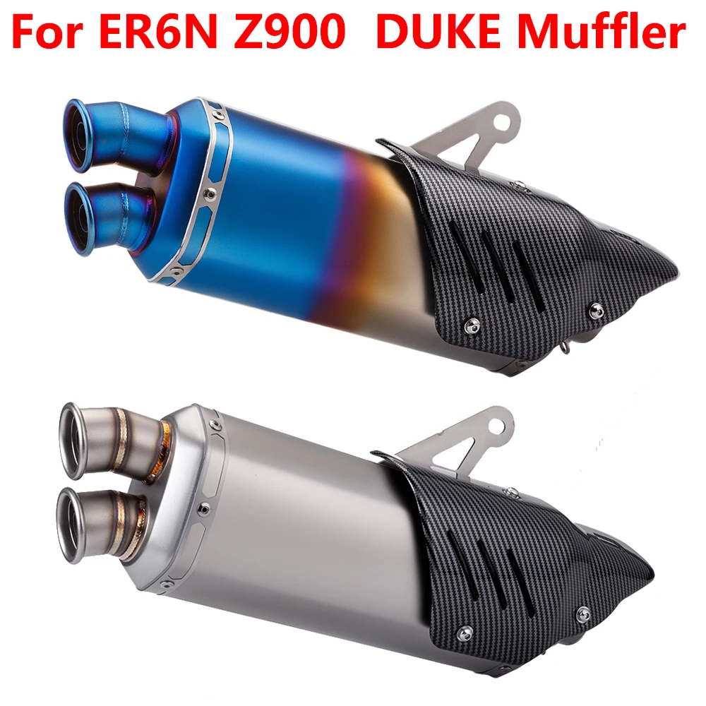 Universal 51MM Motorcycle Exhaust Pipe Escape Double Hole Muffler exhaust for motorcycle
Universal 51MM Motorcycle Exhaust Pipe Escape Double Hole Muffler exhaust for motorcycle