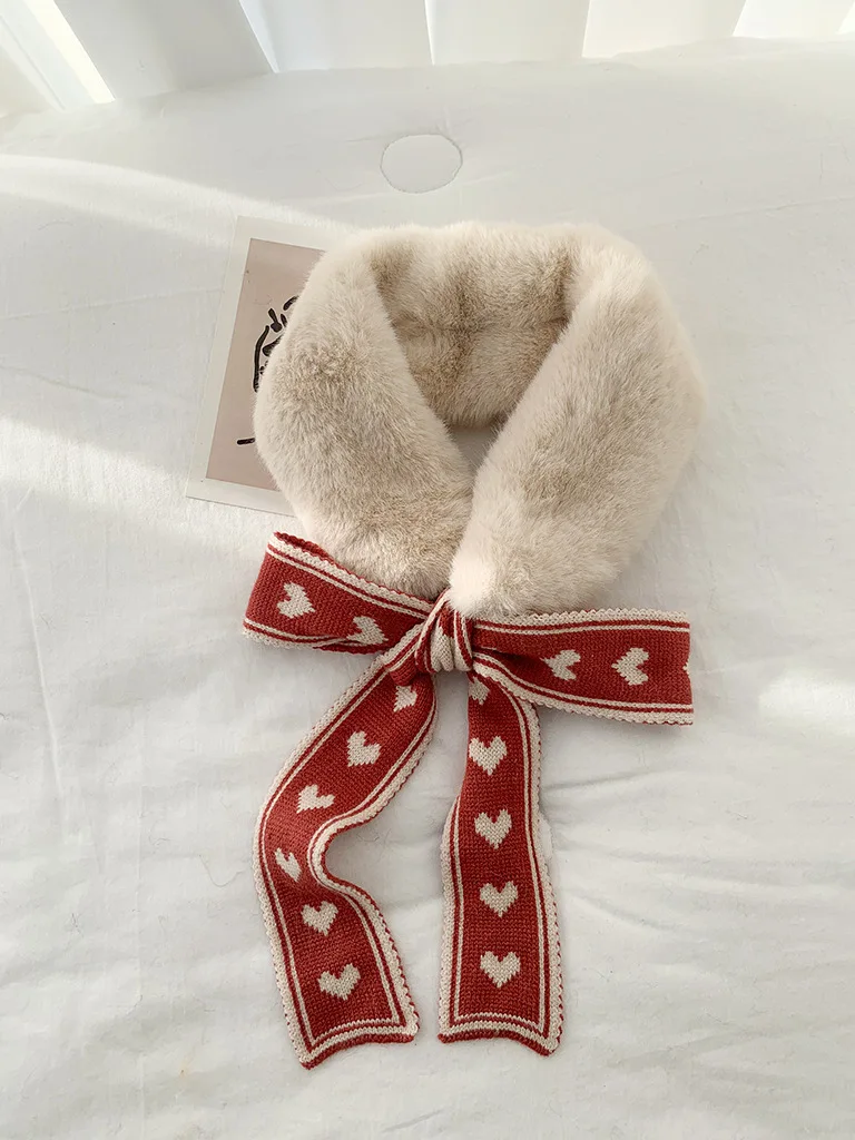 2022 autumn and winter New Korean style imitation rabbit fur fashion warm knitted ribbon scarf for ladies
2022 autumn and winter New Korean style imitation rabbit fur fashion warm knitted ribbon scarf for ladies