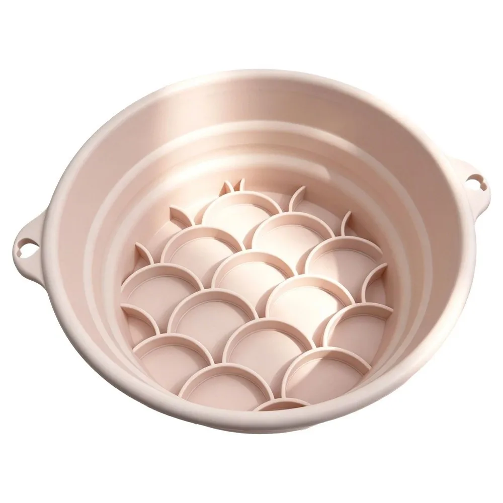 New Foldable Face Ice Bath Bowl Built-in Ice Tray Silicone Ice Bath Facial Washbasin Large Face Dipping Bowl Household Care
New Foldable Face Ice Bath Bowl Built-in Ice Tray Silicone Ice Bath Facial Washbasin Large Face Dipping Bowl Household Care