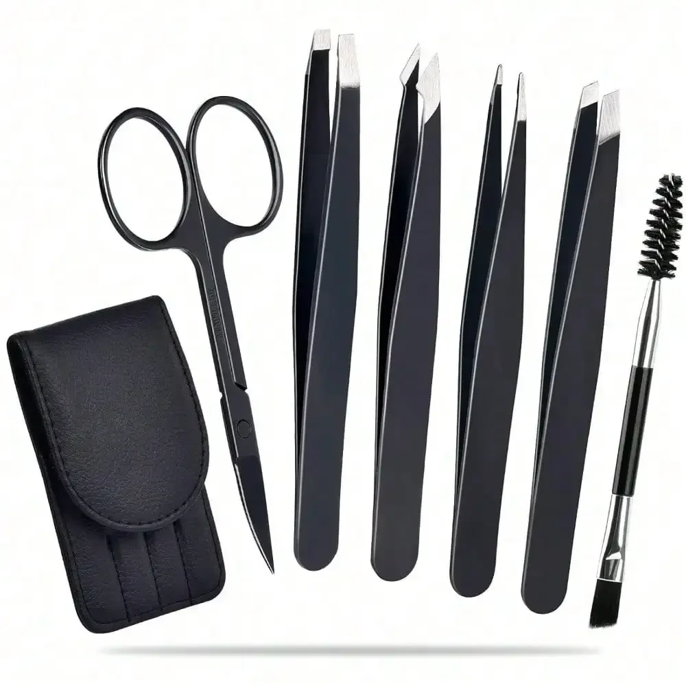 Stainless Steel Tweezers Eyebrow Clip Set Beard Plucking Tweezers Eyebrow Trimmer Beauty Tool Eyebrow Tweezers Set
Stainless Steel Tweezers Eyebrow Clip Set Beard Plucking Tweezers Eyebrow Trimmer Beauty Tool Eyebrow Tweezers Set