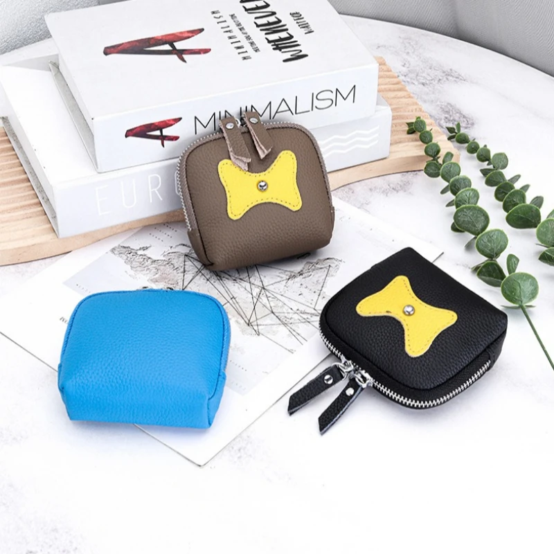Top Grain Pebbled Leather Mini Coin Purse for Women, Soft Durable Bow Decor Square Zipper Wallet, Premium Small Pouch for Women
Top Grain Pebbled Leather Mini Coin Purse for Women, Soft Durable Bow Decor Square Zipper Wallet, Premium Small Pouch for Women