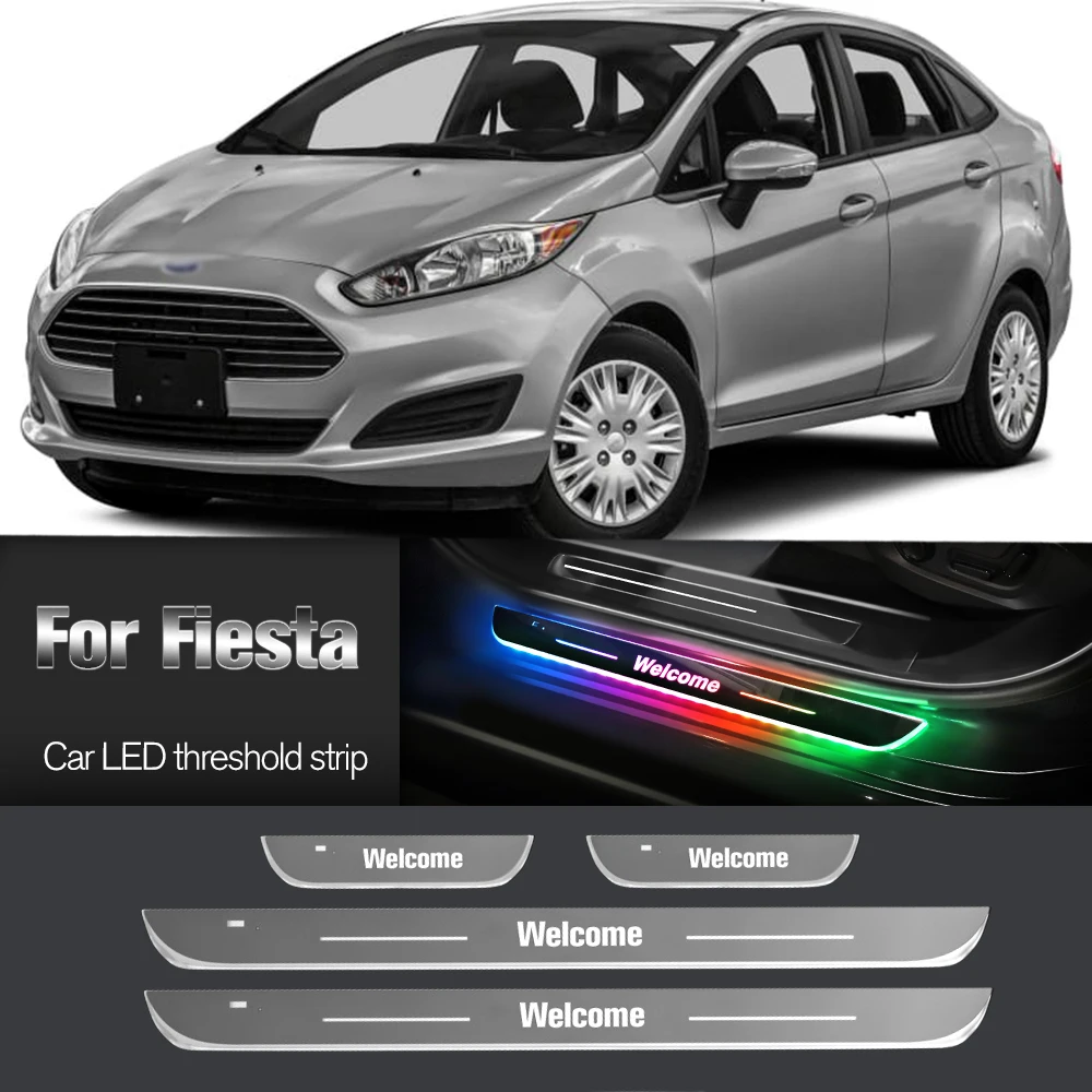Car Door Sill Light For Ford Fiesta 5 6 7 2003-2023 2011 2012 2013 Customized Logo LED Welcome Threshold Pedal Lamp Accessories
Car Door Sill Light For Ford Fiesta 5 6 7 2003-2023 2011 2012 2013 Customized Logo LED Welcome Threshold Pedal Lamp Accessories