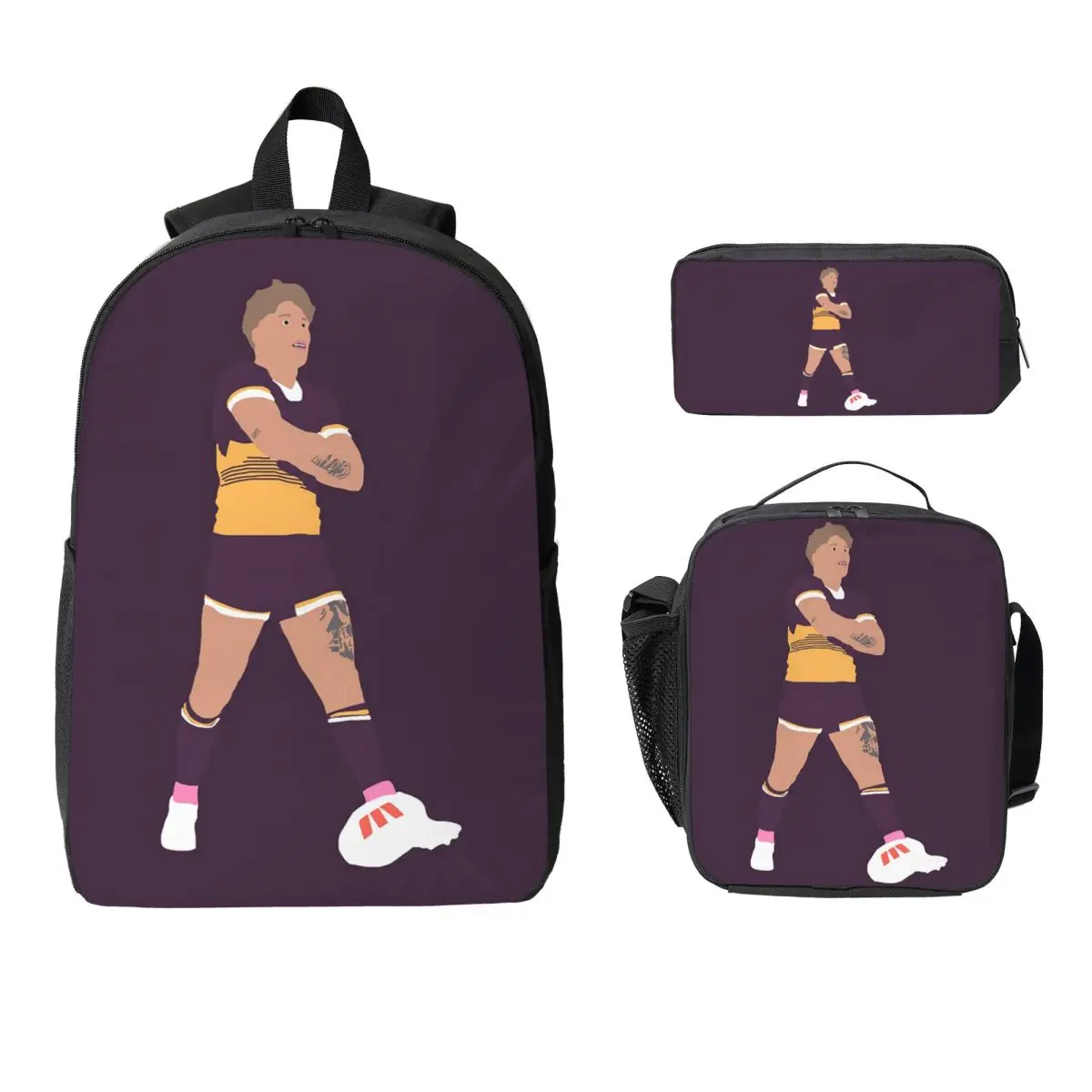 Reece Walsh Backpack Student BookBag School Bag Laptop Shoulder Bags 3ps Insulated Lunch Bag Pencil Case
Reece Walsh Backpack Student BookBag School Bag Laptop Shoulder Bags 3ps Insulated Lunch Bag Pencil Case