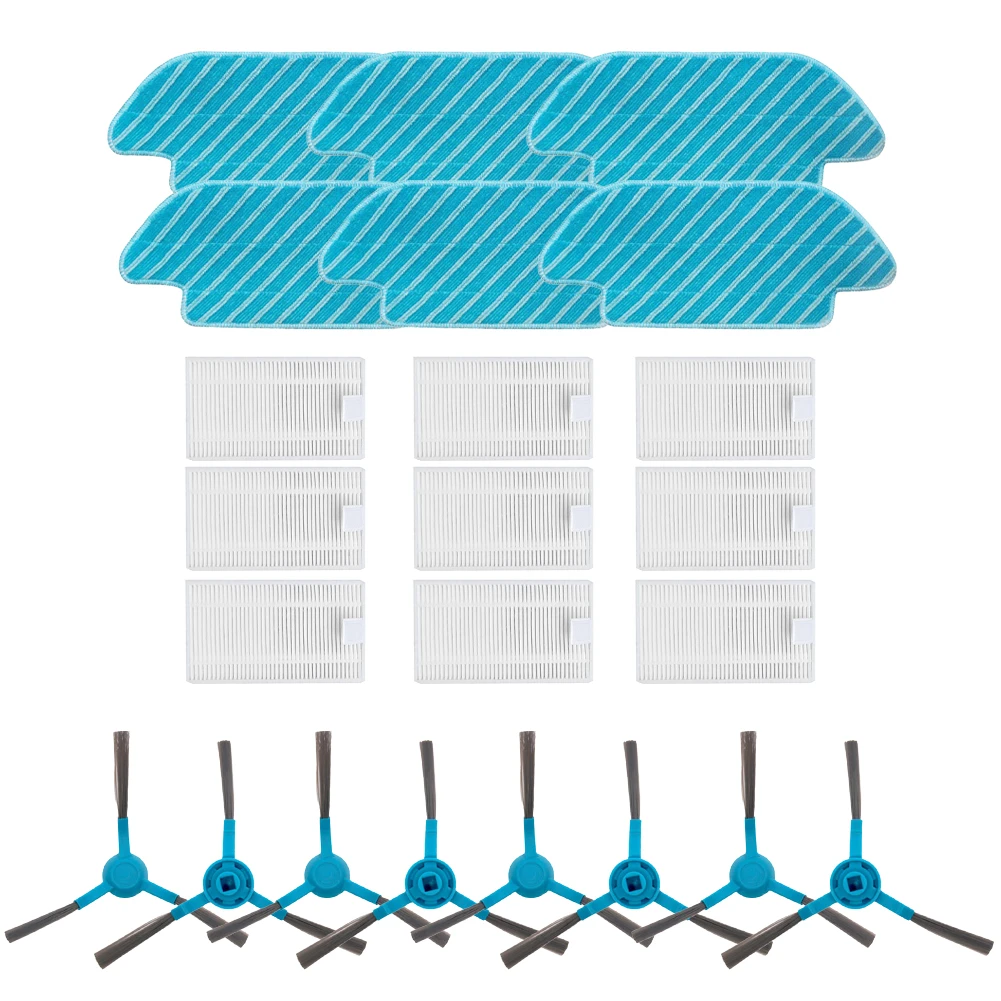 Complete Cleaning Accessory Package for Cecotec For Conga 4090 Vacuum Cleaner Side Brush Filters and Mop Cloths
Complete Cleaning Accessory Package for Cecotec For Conga 4090 Vacuum Cleaner Side Brush Filters and Mop Cloths