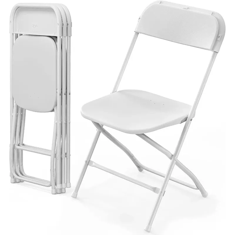 oo-1pc White Plastic Folding Chair with Steel Frame, Indoor & Outdoor Portable Stackable Commercial Seat
oo-1pc White Plastic Folding Chair with Steel Frame, Indoor & Outdoor Portable Stackable Commercial Seat