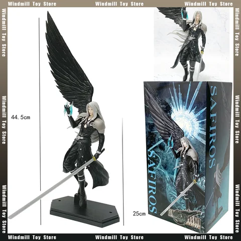 45 CM Final 7 Fantasy Ultimate Villain Last Sephiroth Special Force Villain Figura/Action Figure Desktop ornamento decorazione GIOCATTOLO