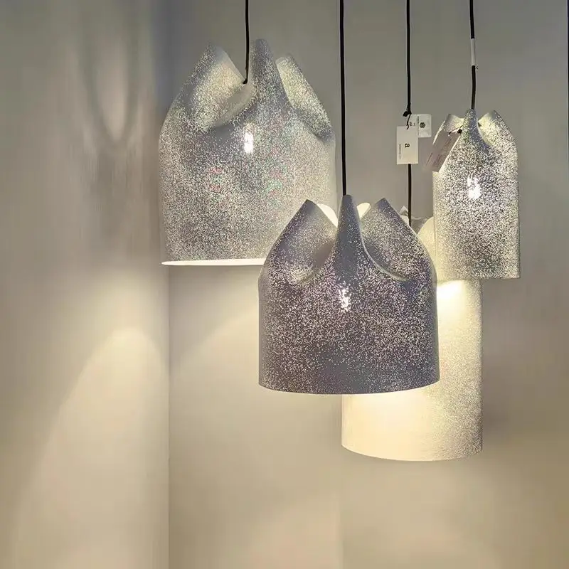Art Silver pendant lamp stainless steel dining light creative bedside bar counter bedroom foyer hallway Minimalist Ambient lamp
Art Silver pendant lamp stainless steel dining light creative bedside bar counter bedroom foyer hallway Minimalist Ambient lamp