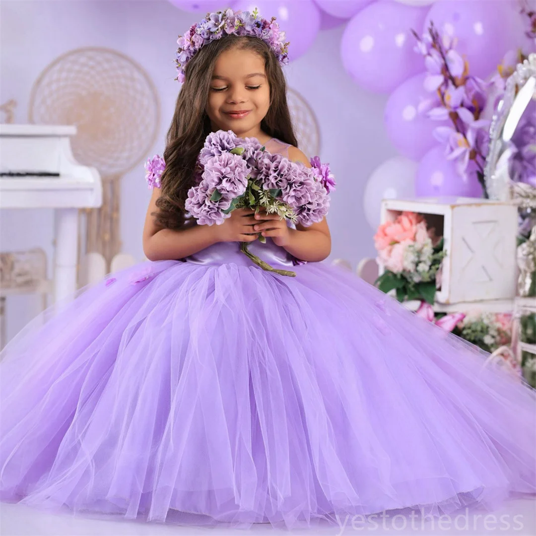 Customized Purple Layered Flower Girl Dress For Wedding Pearls Sequins Ruffles Mermaid Kids Birthday Party First Communion
Customized Purple Layered Flower Girl Dress For Wedding Pearls Sequins Ruffles Mermaid Kids Birthday Party First Communion
