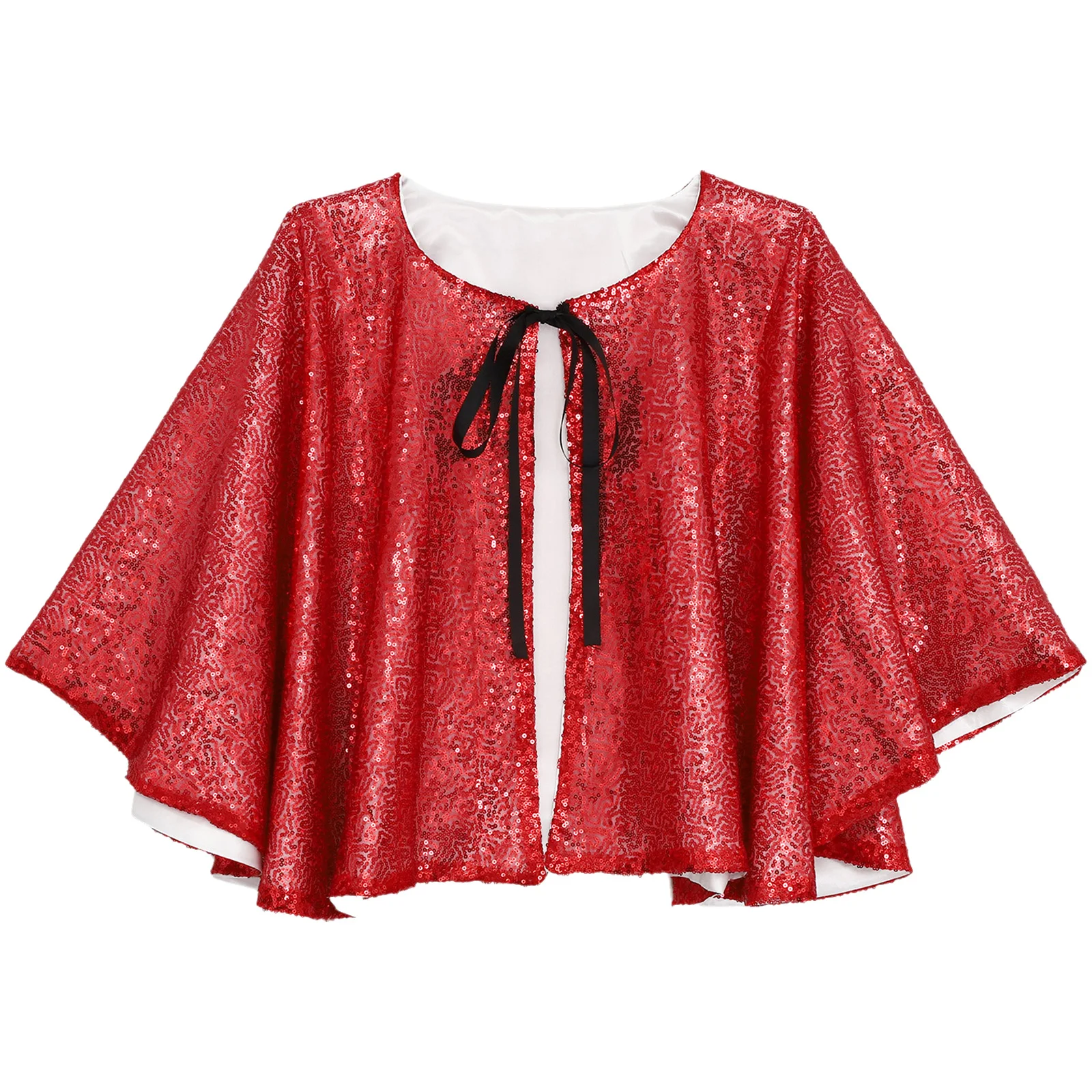 Women Sparkling Sequins Shrug Shawl for Rave Music Festival Evening Cape Long Sleeve Bolero Costume Clubwear Cocktail Party Coat
Women Sparkling Sequins Shrug Shawl for Rave Music Festival Evening Cape Long Sleeve Bolero Costume Clubwear Cocktail Party Coat