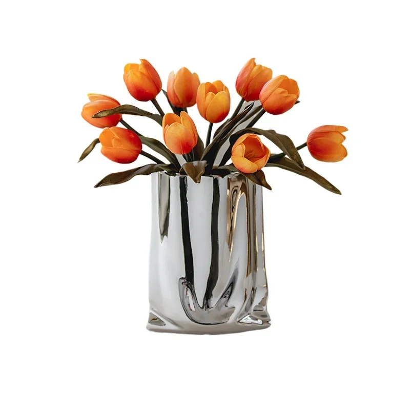 Tulip Simulation Flower Fake Flower Nordic Living Room Bouquet Ornament Tabletop Flower Arrangement
Tulip Simulation Flower Fake Flower Nordic Living Room Bouquet Ornament Tabletop Flower Arrangement