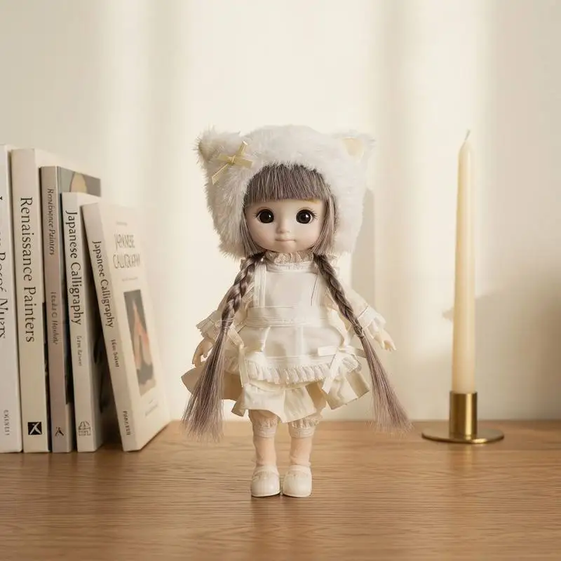 1/8 BJD Doll Clothes Set 16cm Cute Doll Outfit Fashion Costume Accessories Trendy Collectible Gift(Only child clothing)
1/8 BJD Doll Clothes Set 16cm Cute Doll Outfit Fashion Costume Accessories Trendy Collectible Gift(Only child clothing)