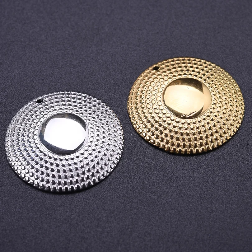 7pcs/Lot Retro Circular Glossy Pendant Button Top Sense Of Design Stainless Steel Pendants Hand Making Amulet Craft Ornaments
7pcs/Lot Retro Circular Glossy Pendant Button Top Sense Of Design Stainless Steel Pendants Hand Making Amulet Craft Ornaments