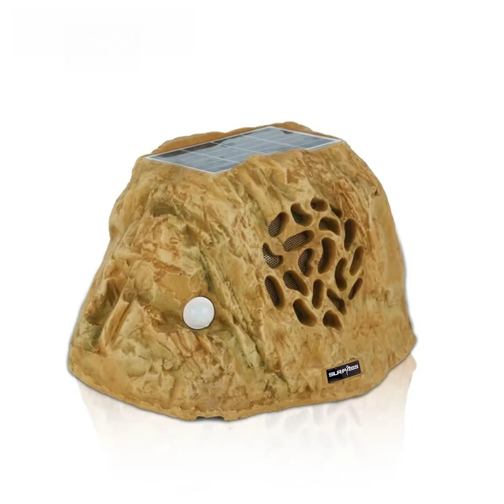 SG415G Solar Powered Human Body Sensing Speaker Lawn Stone Villa Park Garden Waterproof Speaker Outdoor Speaker
SG415G Solar Powered Human Body Sensing Speaker Lawn Stone Villa Park Garden Waterproof Speaker Outdoor Speaker