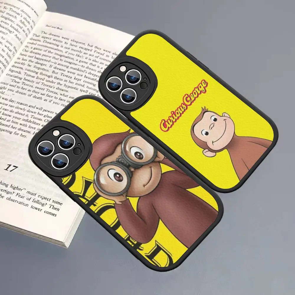 Lovely Curious G-George Monkey Phone Case For IPhone 16 15 14 13 Pro Max 11 12 Plus Leather Silicone Cover
Lovely Curious G-George Monkey Phone Case For IPhone 16 15 14 13 Pro Max 11 12 Plus Leather Silicone Cover