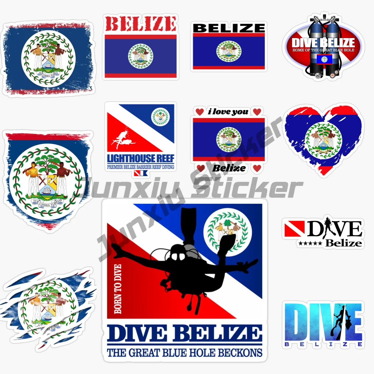 Belize Diving Flag Map Car Sticker Waterproof on Car Rear Bumper Window Vinyl PVC Self-adhesive Decal
Belize Diving Flag Map Car Sticker Waterproof on Car Rear Bumper Window Vinyl PVC Self-adhesive Decal