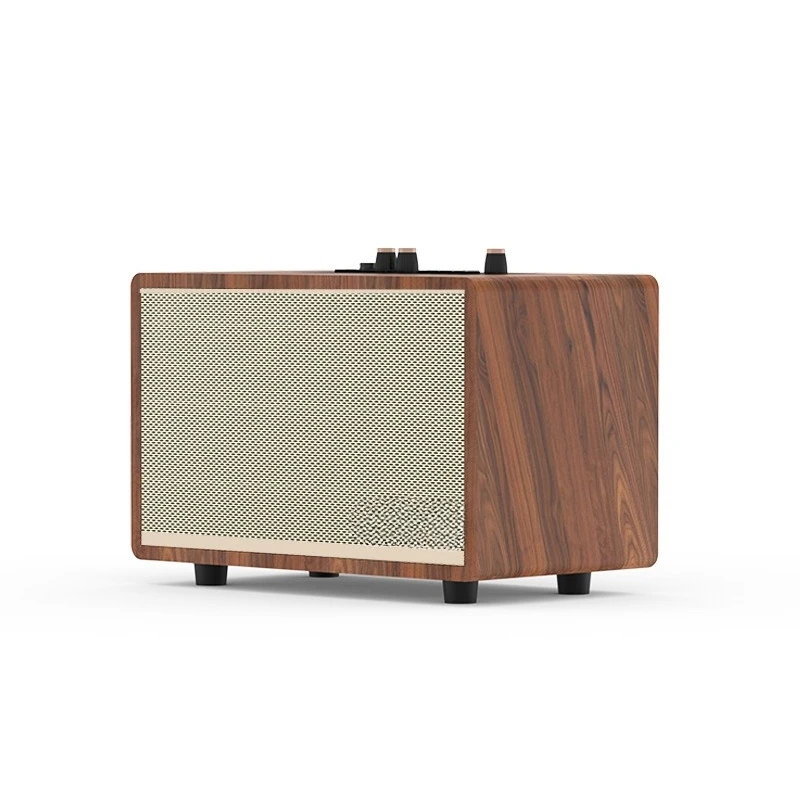 Retro wooden bluetooth speaker creative gift card home subwoofer all-in-one Karaoke audio
Retro wooden bluetooth speaker creative gift card home subwoofer all-in-one Karaoke audio