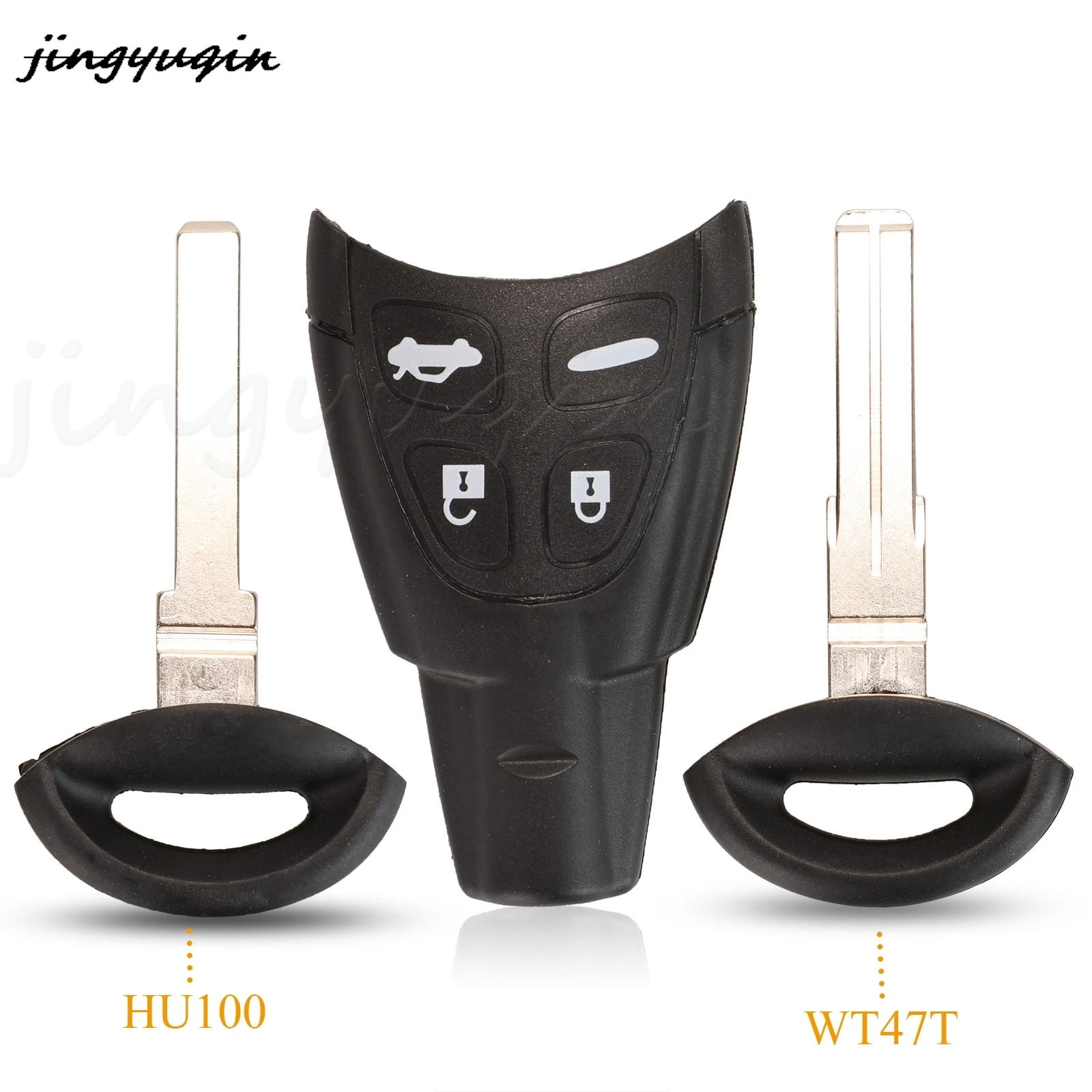 jingyuqin 10pcs 4 Buttons Replacement Remote Car Key Shell Case Fob For Saab 9-3 93 2003-2007 With Wt47t/HU100 Blade Option
jingyuqin 10pcs 4 Buttons Replacement Remote Car Key Shell Case Fob For Saab 9-3 93 2003-2007 With Wt47t/HU100 Blade Option