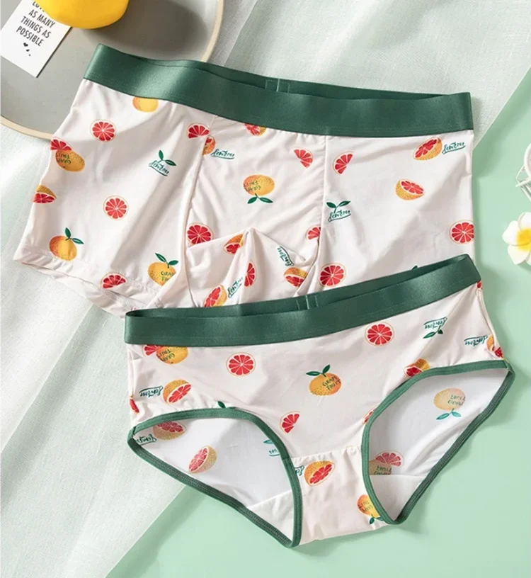 2pcs Couple Ice Silk Underwear Set Men's Boxer Briefs and Women's Panties Sexy Comfortable Breathable Unisex Briefs
2pcs Couple Ice Silk Underwear Set Men's Boxer Briefs and Women's Panties Sexy Comfortable Breathable Unisex Briefs
