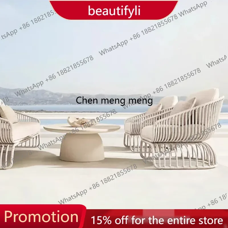 01A Italian Style Waterproof and Sunscreen Designer Garden Sofas Rattan Weaving Modern Garden Sofa Art Outdoor Furniture Divano
01A Italian Style Waterproof and Sunscreen Designer Garden Sofas Rattan Weaving Modern Garden Sofa Art Outdoor Furniture Divano