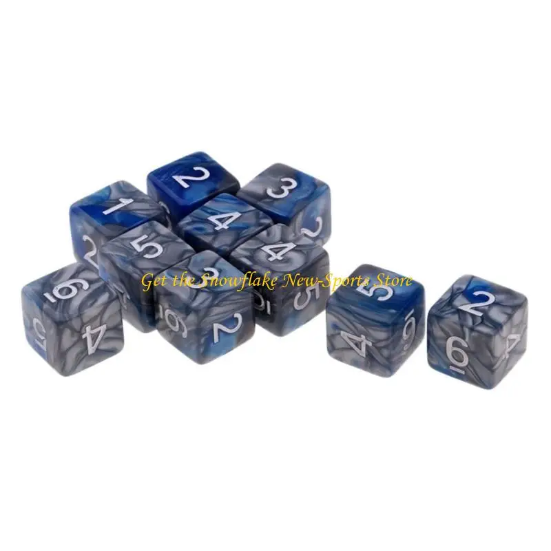 E56D 20Pcs Square Corner Polyhedral Dices Board Game Engraving Dices Educational Toy
E56D 20Pcs Square Corner Polyhedral Dices Board Game Engraving Dices Educational Toy