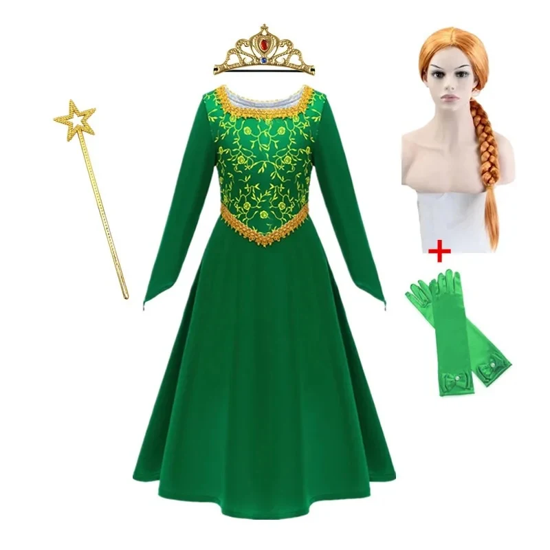 ♥Halloween Cosplay Costume Fiona Shreks Fantasy Dress Up Green Princess ren Elegant Gown Long Sleeve PrintNew 2026 Topspeed Cos
♥Halloween Cosplay Costume Fiona Shreks Fantasy Dress Up Green Princess ren Elegant Gown Long Sleeve PrintNew 2026 Topspeed Cos