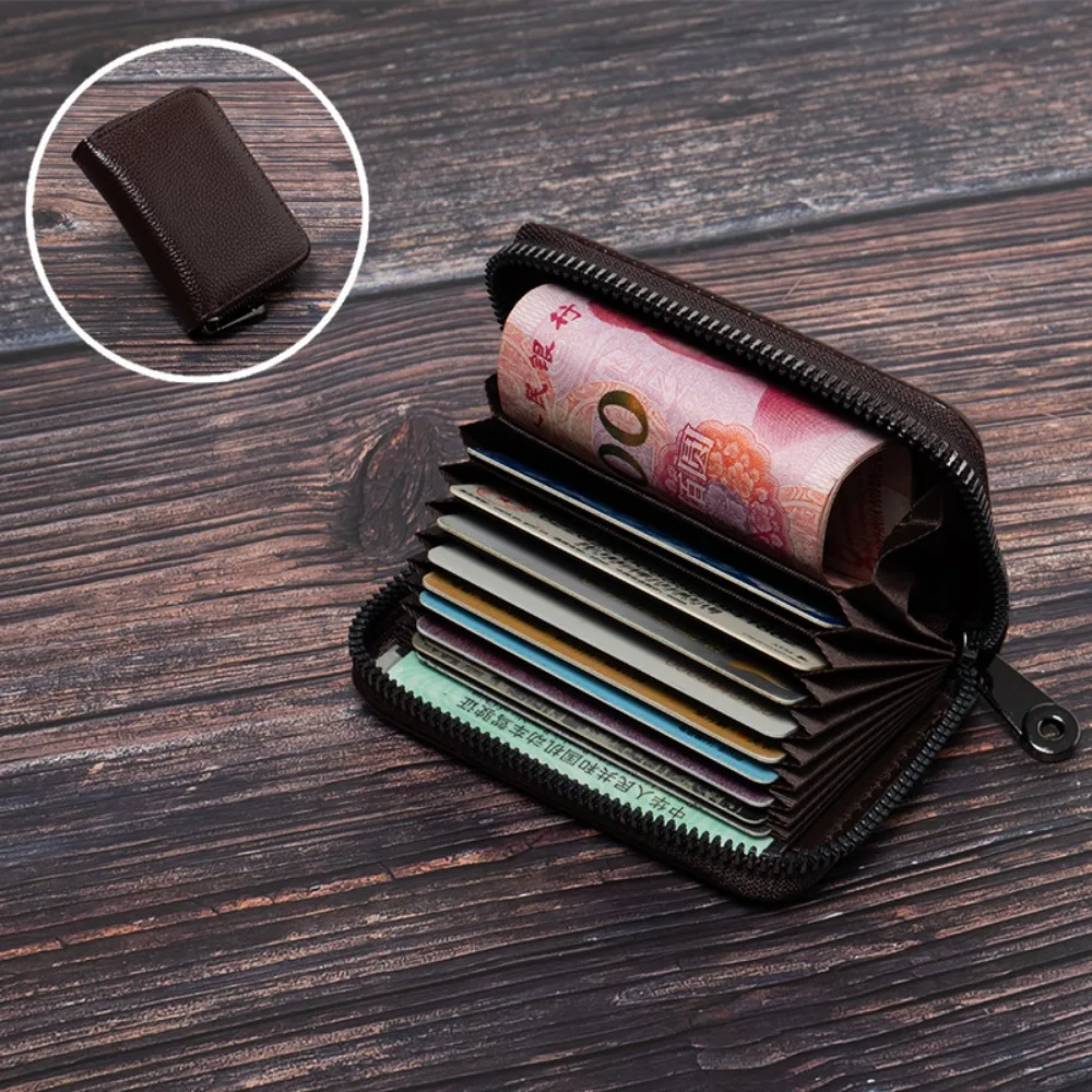 Anti Theft Card Holder for Men Women Multi function Large Capacity Zipper Case Coin Purse Compact Fashionable Practical Gift
Anti Theft Card Holder for Men Women Multi function Large Capacity Zipper Case Coin Purse Compact Fashionable Practical Gift