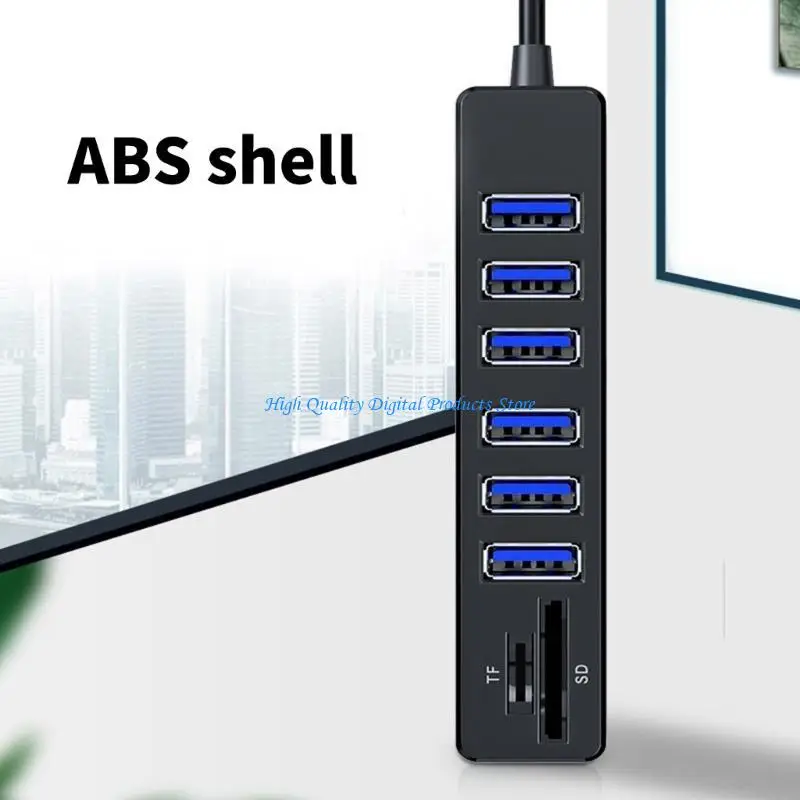 U2JE 8 Port USB 2.0 Hub и чтения карт для быстрого обмена файлами для клавиатуры PC для ноутбука 
U2JE 8 Port USB 2.0 Hub и чтения карт для быстрого обмена файлами для клавиатуры PC для ноутбука