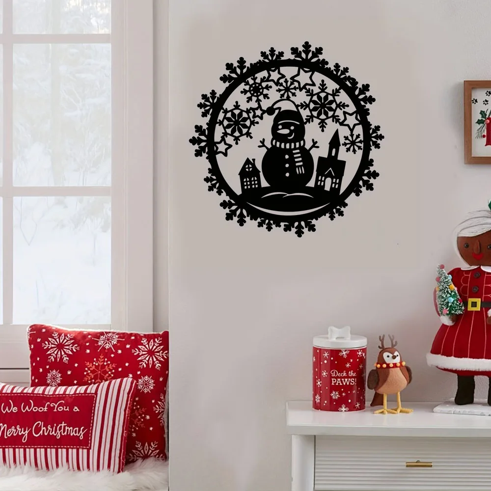 Snowman Metal Ornament Wall Hanging, Winter Wreath, Snowflake Wreath, Snowman Wreath Sign Winter Door Hanger Decor
Snowman Metal Ornament Wall Hanging, Winter Wreath, Snowflake Wreath, Snowman Wreath Sign Winter Door Hanger Decor
