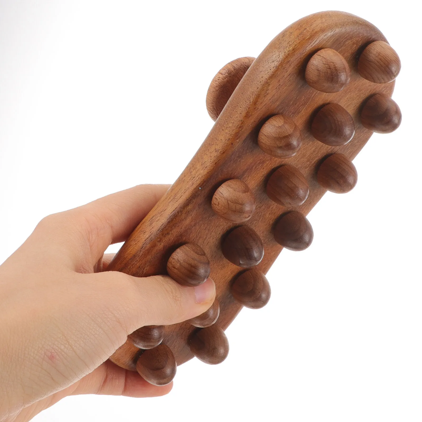 Деревянная массажная щетка для акупунктурных точек, ручная терапевтическая ручка, ролик для мышц всего тела, массажная щетка для кровообращения 
Деревянная массажная щетка для акупунктурных точек, ручная терапевтическая ручка, ролик для мышц всего тела, массажная щетка для кровообращения