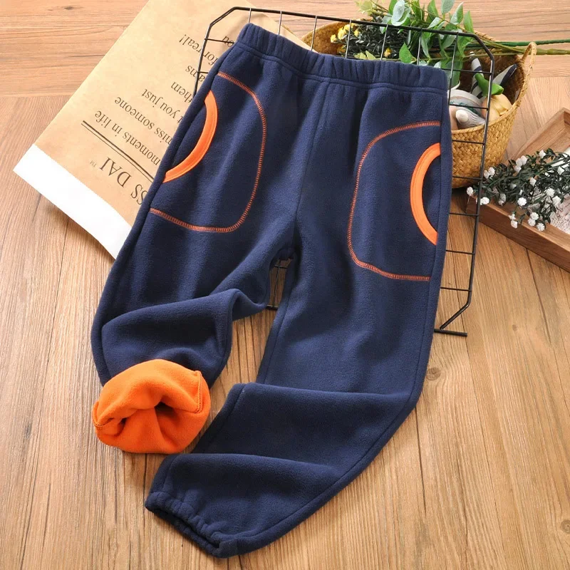 Children's Pants Autumn and Winter Fleece Thickened Baby Pants Children's Casual Pants Fleece Trousers
Children's Pants Autumn and Winter Fleece Thickened Baby Pants Children's Casual Pants Fleece Trousers