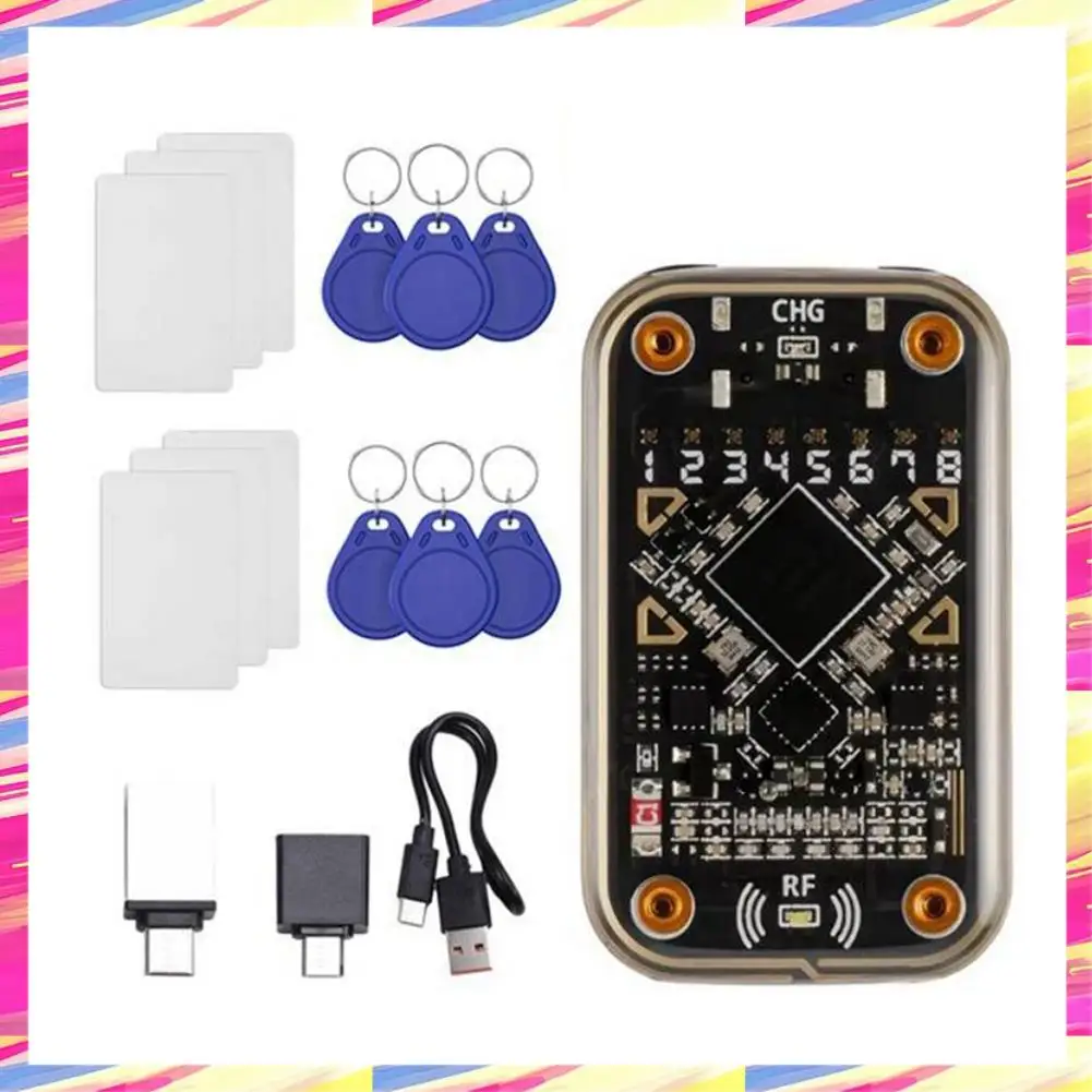 AIAI Chameleon Ultra RFID Smart Chip Reader +6XCUID Keychain/UID Card Contactless Smart Card Emulator 125K 13.56M Decode
AIAI Chameleon Ultra RFID Smart Chip Reader +6XCUID Keychain/UID Card Contactless Smart Card Emulator 125K 13.56M Decode