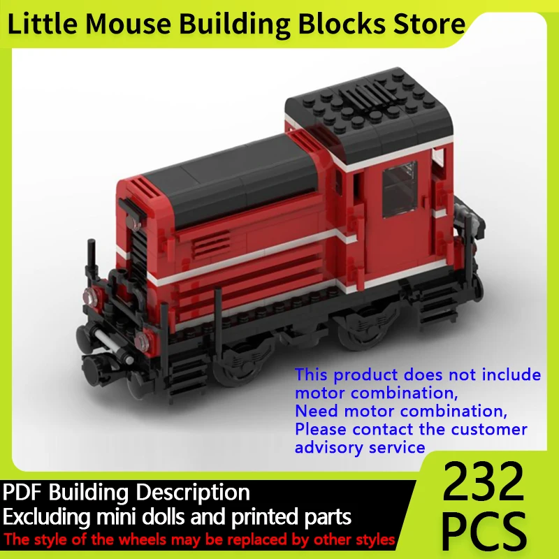 City Car Model MOC Building Bricks Model 29 Switcher Locomotive Modular Technology Gifts Holiday Assemble Children Toys Suit
City Car Model MOC Building Bricks Model 29 Switcher Locomotive Modular Technology Gifts Holiday Assemble Children Toys Suit