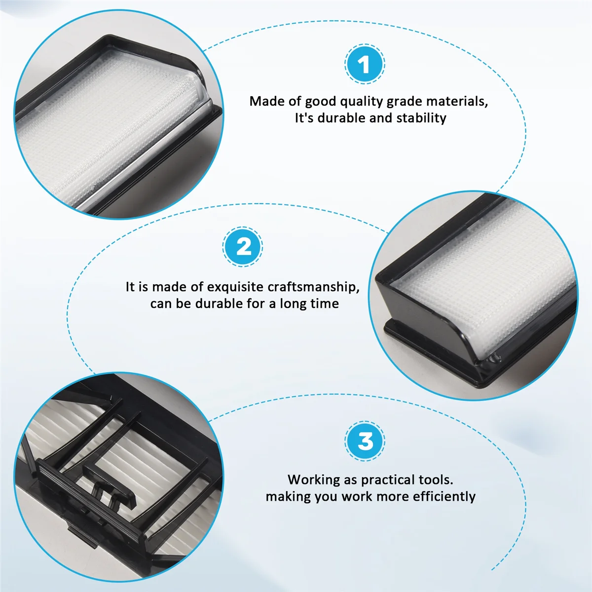 A01R! Replacement Parts Roller Main Brush Filter for Neato Botvac D85 D3 D5 D7 Connected D Series Robot Vacuum Cleaner Parts
A01R! Replacement Parts Roller Main Brush Filter for Neato Botvac D85 D3 D5 D7 Connected D Series Robot Vacuum Cleaner Parts