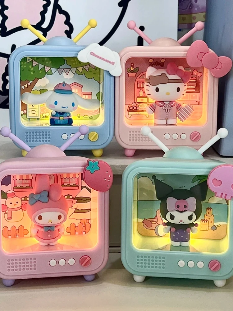 Sanrio Tv Channel Series Luminous Blind Box Ornament Figure Hello Kitty My Melody Pochacco Desktop Home Decoration
Sanrio Tv Channel Series Luminous Blind Box Ornament Figure Hello Kitty My Melody Pochacco Desktop Home Decoration