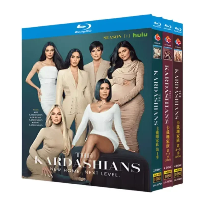 BD Blu-ray Disc The Kardashians Seasons 1–5 American TV Series 1080p DVD Box Set Kim Kardashian
BD Blu-ray Disc The Kardashians Seasons 1–5 American TV Series 1080p DVD Box Set Kim Kardashian