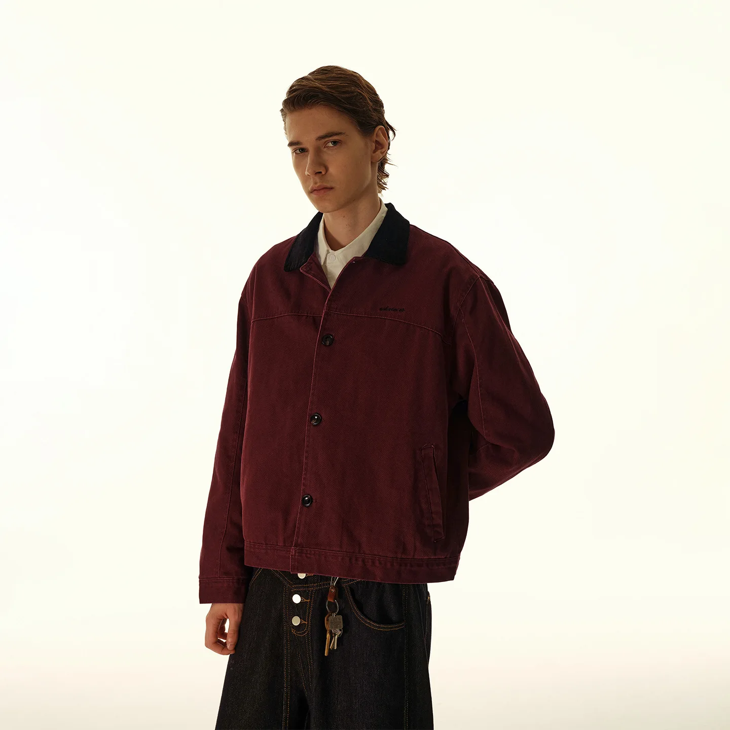 2025 Autumn New Fashion American Vintage Men's Color-coded Casual Trendy Turn-down Collar Long Sleeve Cotton Jacket Male Coats
2025 Autumn New Fashion American Vintage Men's Color-coded Casual Trendy Turn-down Collar Long Sleeve Cotton Jacket Male Coats