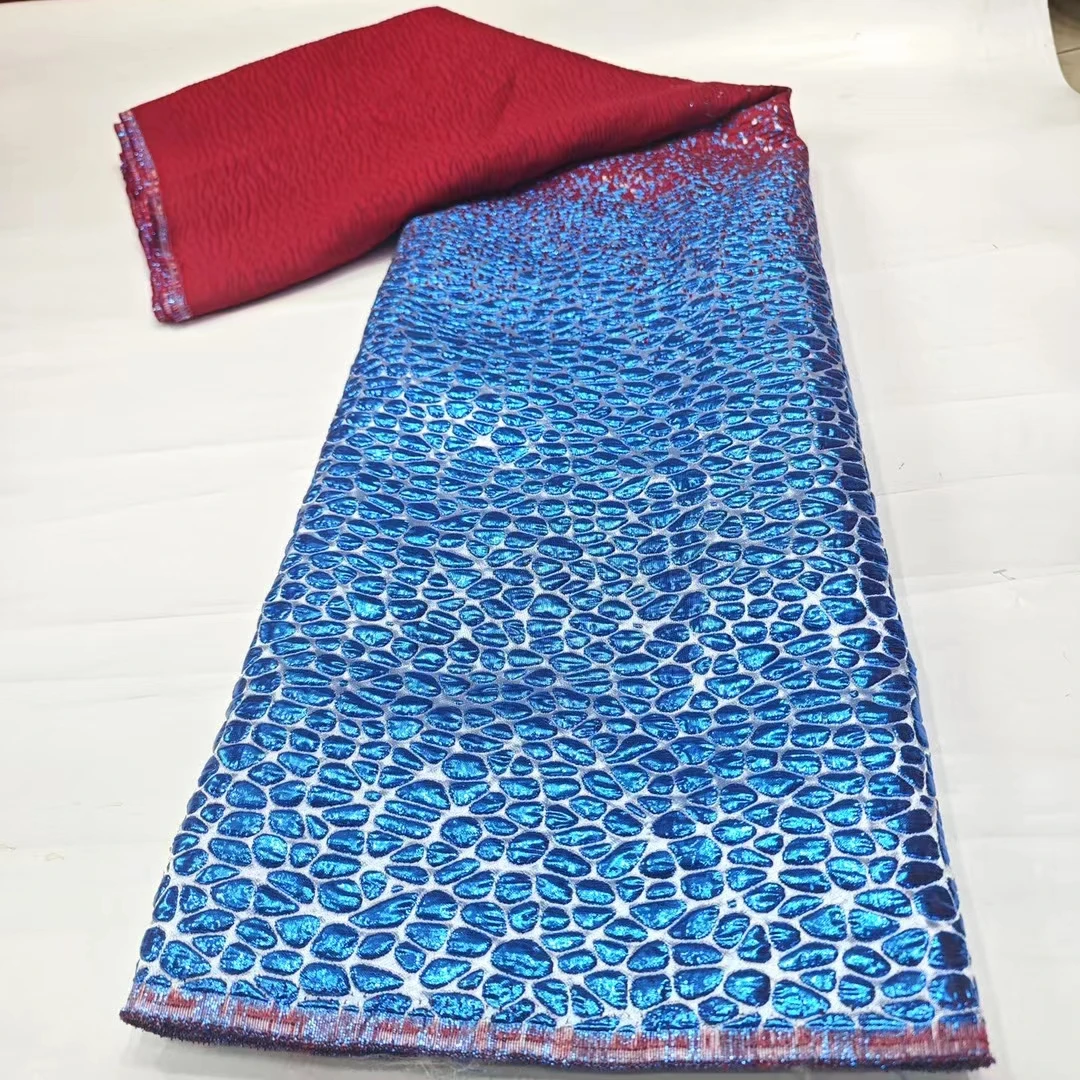 Latest Beauty African Jacquard Brocade Lace Fabric 2024 High Quality French Nigerian Tulle Lace Fabric For Party Dress KHD24153
Latest Beauty African Jacquard Brocade Lace Fabric 2024 High Quality French Nigerian Tulle Lace Fabric For Party Dress KHD24153