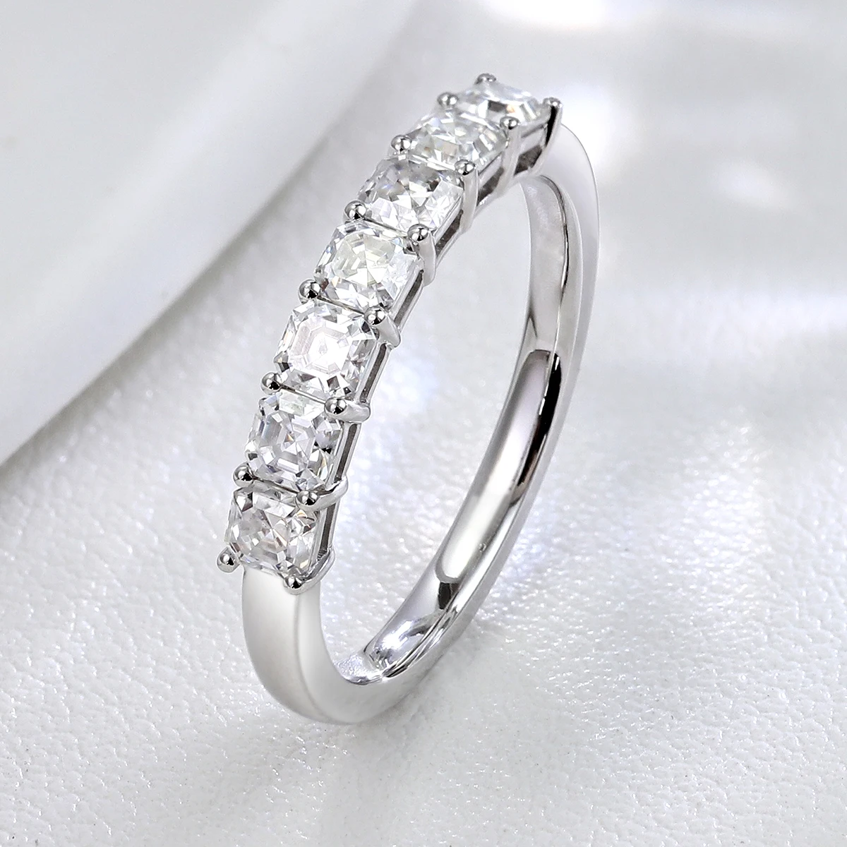 Provence custom wedding ring set bridal K gold 1CT princess cut lab diamond engagement ring Asscher eternity band stackable ring
Provence custom wedding ring set bridal K gold 1CT princess cut lab diamond engagement ring Asscher eternity band stackable ring