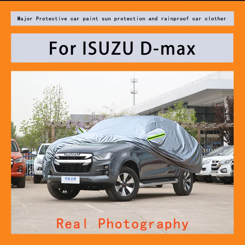 For ISUZU D-max Car Covers Outdoor Waterproof Dustproof Sun Rain Snow Protection Thick Oxford Cloth Full Outer Cover
For ISUZU D-max Car Covers Outdoor Waterproof Dustproof Sun Rain Snow Protection Thick Oxford Cloth Full Outer Cover