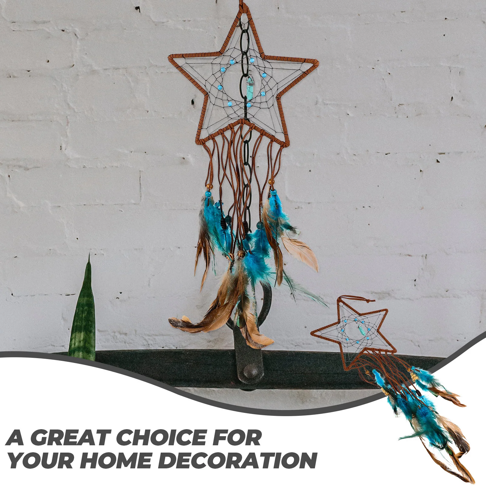 Star Wall Hanging Home Pendant Plumes Dreamcatcher Decoration Adorn Decorations Unique
Star Wall Hanging Home Pendant Plumes Dreamcatcher Decoration Adorn Decorations Unique